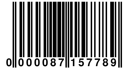 0 000087 157789