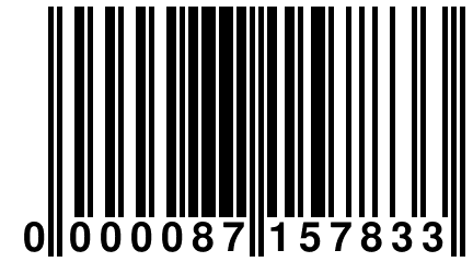 0 000087 157833