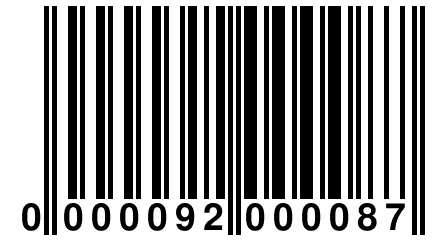 0 000092 000087