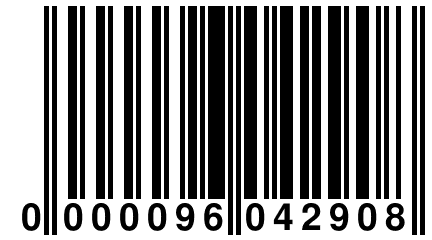 0 000096 042908