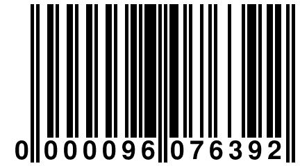 0 000096 076392