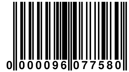 0 000096 077580