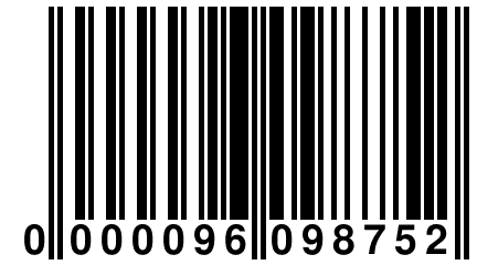 0 000096 098752