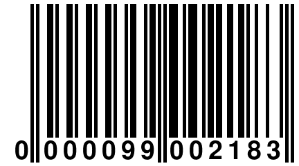 0 000099 002183