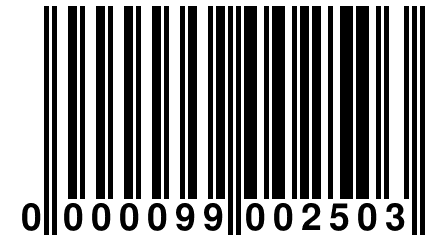 0 000099 002503