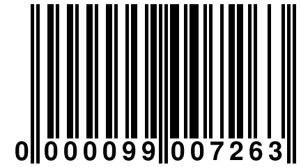 0 000099 007263