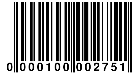 0 000100 002751