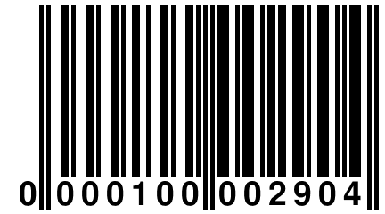 0 000100 002904