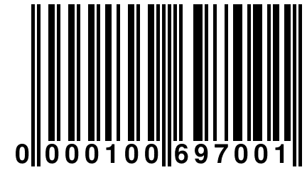 0 000100 697001