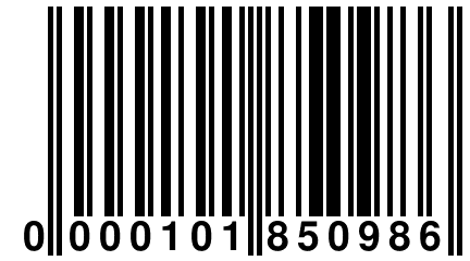 0 000101 850986