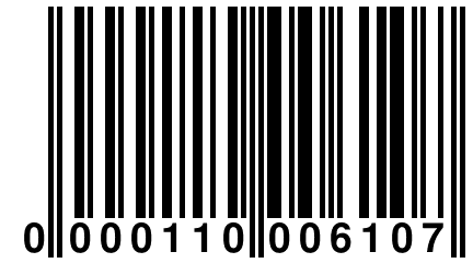 0 000110 006107