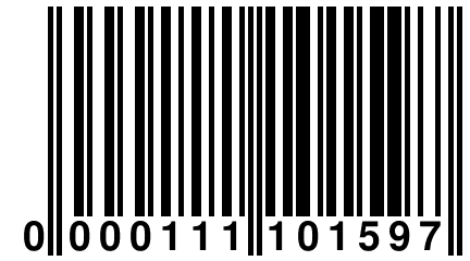 0 000111 101597