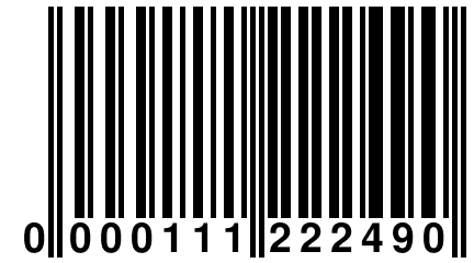 0 000111 222490