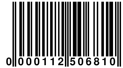 0 000112 506810