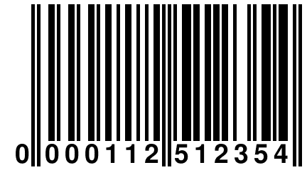 0 000112 512354