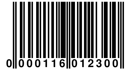 0 000116 012300