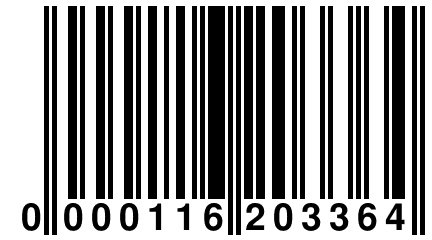 0 000116 203364