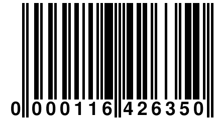 0 000116 426350