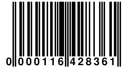 0 000116 428361