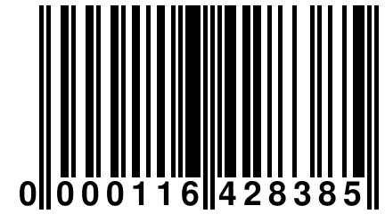 0 000116 428385