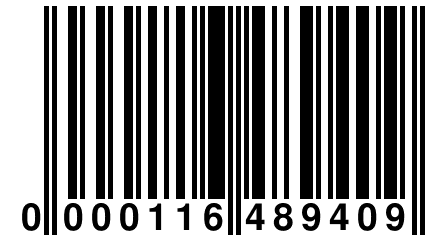 0 000116 489409