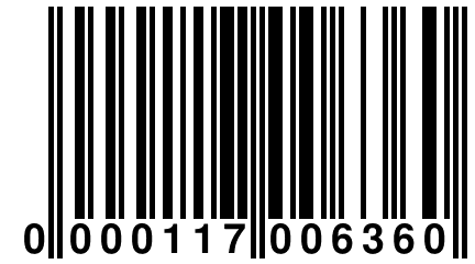 0 000117 006360