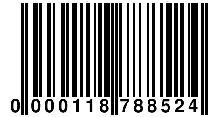 0 000118 788524