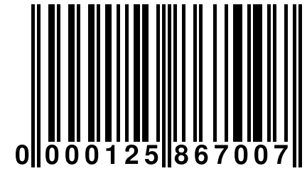 0 000125 867007