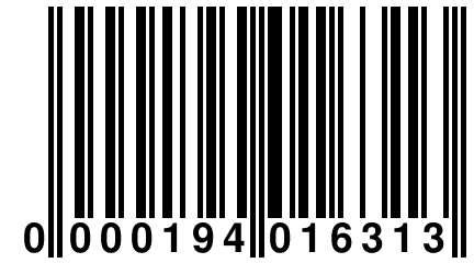 0 000194 016313