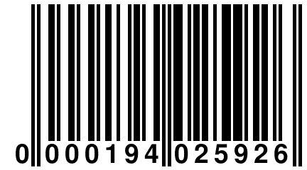 0 000194 025926