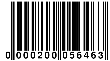 0 000200 056463