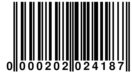 0 000202 024187