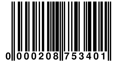 0 000208 753401