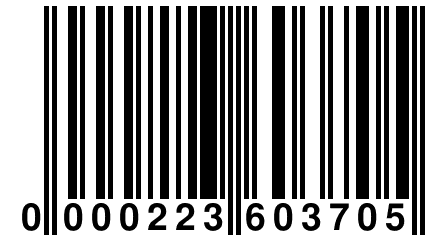 0 000223 603705