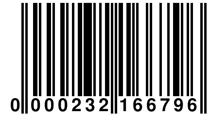 0 000232 166796