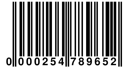 0 000254 789652