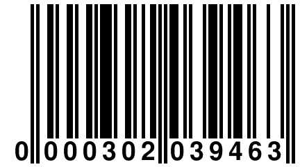 0 000302 039463