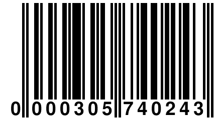 0 000305 740243