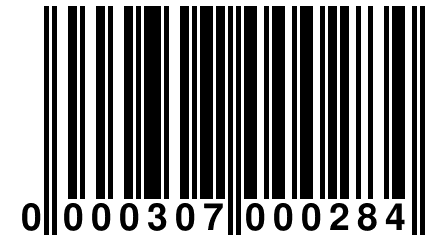 0 000307 000284