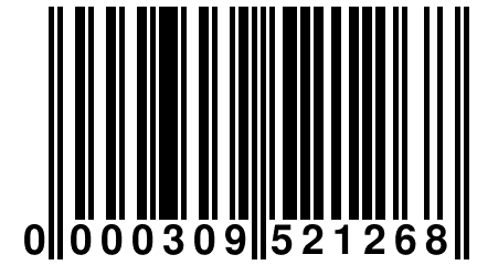 0 000309 521268