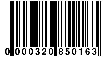 0 000320 850163