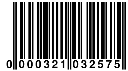 0 000321 032575