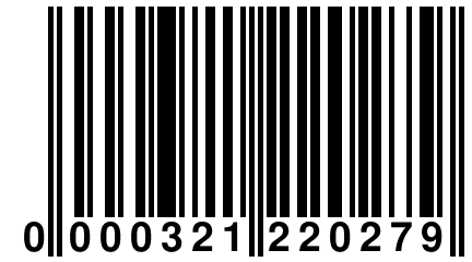 0 000321 220279