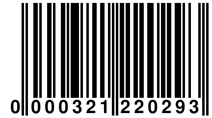 0 000321 220293