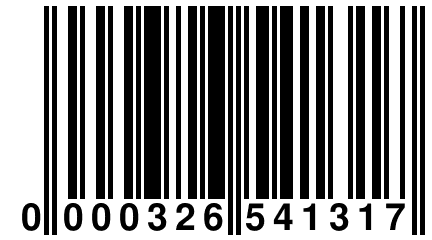 0 000326 541317