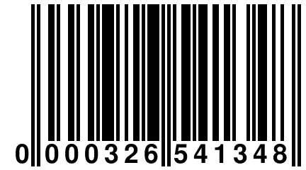 0 000326 541348