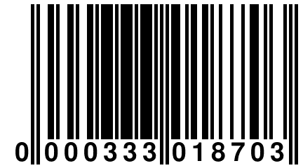 0 000333 018703