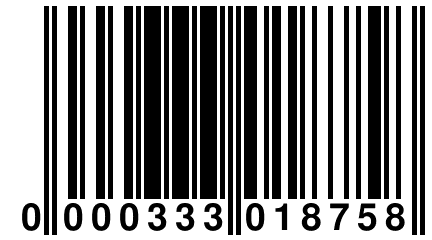 0 000333 018758