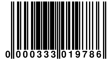 0 000333 019786