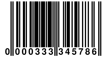 0 000333 345786